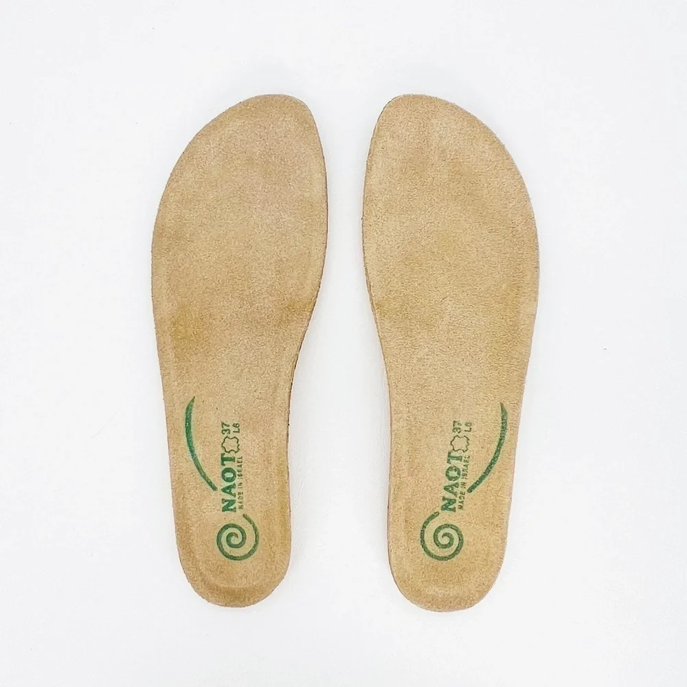 Naot Footwear Matai Mary Jane & Suede Size 37/6-6.5 Brown Leather Comfort Shoes - Picture 8 of 11